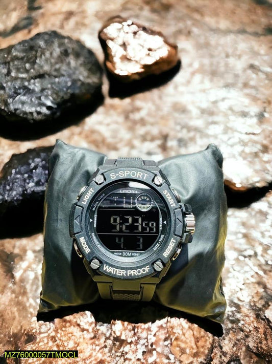 Men's Digital Display Sport Watch