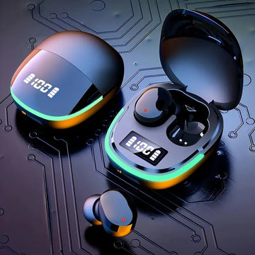 2024 Sleek Wireless Earbuds with LED Display - Touch Control